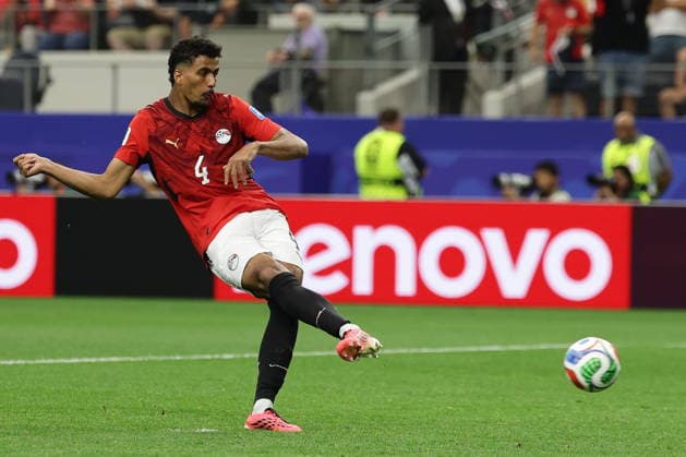 FIFA World Cup, WM, Weltmeisterschaft, Fussball 2026 - Round of 32 - Australia vs Egypt Hossam Abdelmaguid of Egypt in action during the penalty shootout of the FIFA World Cup 2026 Round of 32 match Australia against Egypt, in Dallas, USA, 03 July 2026. DALLAS United States  Copyright: xCHRISTOPHERxNEUNDORFx