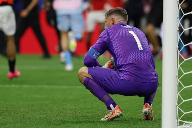 FIFA World Cup, WM, Weltmeisterschaft, Fussball 2026 - Round of 32 - Australia vs Egypt Goalkeeper Mathew Ryan of Australia reacts after losing the FIFA World Cup 2026 Round of 32 match Australia against Egypt, in Dallas, USA, 03 July 2026. DALLAS United States  Copyright: xCHRISTOPHERxNEUNDORFx