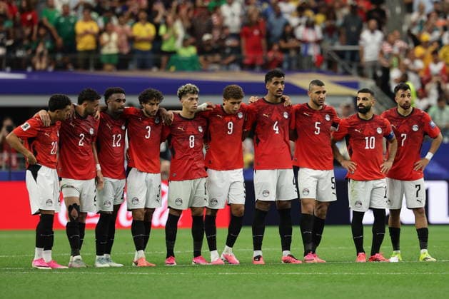 FIFA World Cup, WM, Weltmeisterschaft, Fussball 2026 - Round of 32 - Australia vs Egypt Players of Egypt during the penalty shootout of the FIFA World Cup 2026 Round of 32 match Australia against Egypt, in Dallas, USA, 03 July 2026. DALLAS United States  Copyright: xCHRISTOPHERxNEUNDORFx