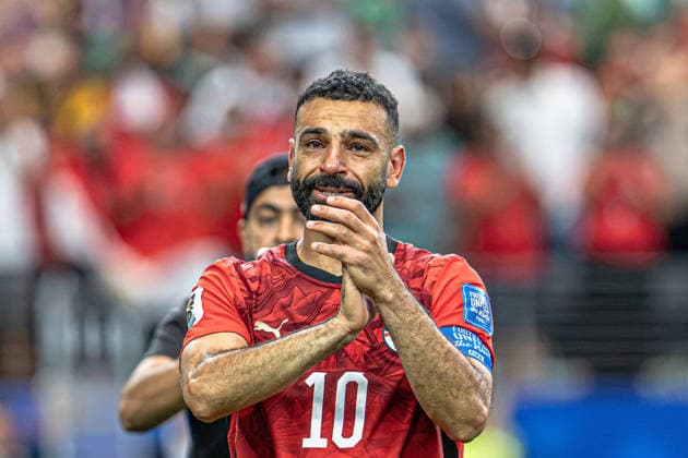 Australia vs Egypt DALLAS, TX - 03.07.2026: AUSTRALIA VS EGYPT - Mohamed Salah, during the match between Egypt and Australia, valid for the round of 16 of the 2026 FIFA World Cup, WM, Weltmeisterschaft, Fussball held at AT&amp;T Stadium, in Arlington, Texas, United States, this Friday (3). (Photo: Danilo Fernandes Fotoarena) x2978332x  DaniloxFernandes