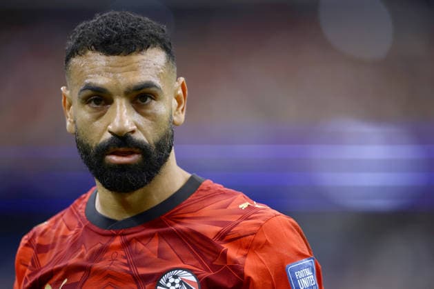 Mohamed Salah of Egypt reacts during the round of 32 match of the 2026 FIFA World Cup, WM, Weltmeisterschaft, Fussball between Australia and Egypt at AT&T Stadium in Arlington, USA, 03 July 2026. FIFA World Cup 2026: Australia - Egypt !ACHTUNG: NUR REDAKTIONELLE NUTZUNG!  Copyright: xCarlosxRamírezx GR5166 20260703-55020793334_1