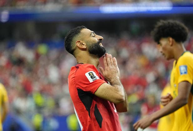 Mohamed Salah (Egypt) during Australia and Egypt, Round of 32 FIFA World Cup, WM, Weltmeisterschaft, Fussball 2026, Dallas Stadium, Arlington, United States on July 3, 2026. Thor Wegner DeFodi Images. (Photo by DeFodi Images) - *** Mohamed Salah of Egypt during the Australia vs. Egypt match in the Round of 32 of the 2026 FIFA World Cup at Dallas Stadium in Arlington, United States, on July 3, 2026. Photo by Thor Wegner, DeFodi Images