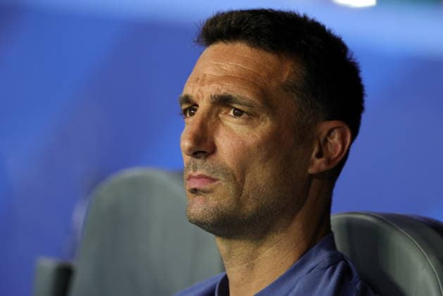 FIFA World Cup, WM, Weltmeisterschaft, Fussball 2026 - Round of 32 - Argentina vs Cape Verde Argentina s head coach Lionel Scaloni looks on ahead of the FIFA World Cup 2026 Round of 32 match Argentina against Cape Verde, in Miami, Florida, USA, 03 July 2026. MIAMI United States  Copyright: xCRISTOBALxHERRERA-ULASHKEVICHx