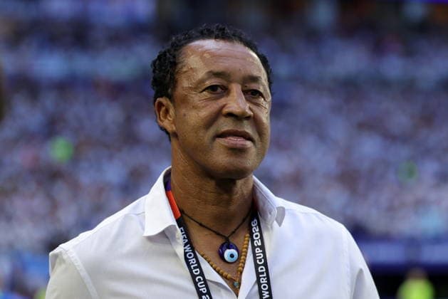 FIFA World Cup, WM, Weltmeisterschaft, Fussball 2026 - Round of 32 - Argentina vs Cape Verde Cape Verde s head coach Bubista looks on ahead of the FIFA World Cup 2026 Round of 32 match Argentina against Cape Verde, in Miami, Florida, USA, 03 July 2026. MIAMI United States  Copyright: xCRISTOBALxHERRERA-ULASHKEVICHx