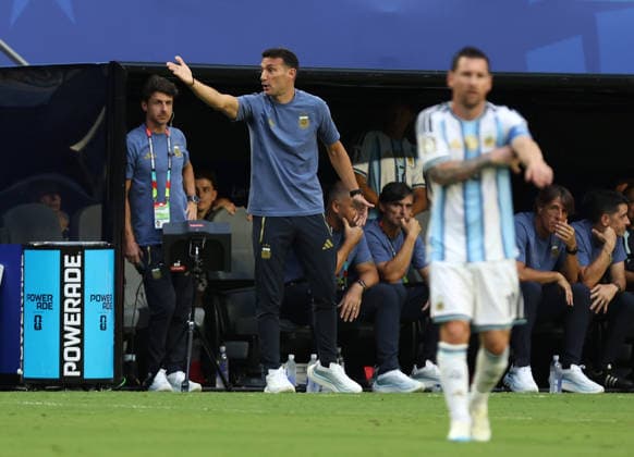 Lionel Scaloni. Argentina vs Cabo Verde. 16 avos de Final Copa del Mundo 2026 *** Lionel Scaloni: Argentina vs. Cape Verde, Round of 16, 2026 World Cup Copyright: xxx