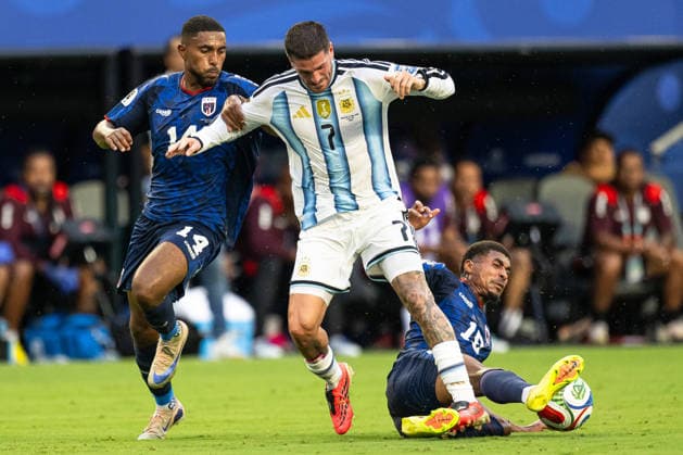 260704 Rodrigo De Paul of Argentina during the FIFA World Cup, WM, Weltmeisterschaft, Fussball 2026 round of 32 football match between Argentina and Cabo Verde on July 4, 2026 in Miami. Photo: Jon Olav Nesvold BILDBYRAN COP 217 JE0139 fotboll football soccer fotball vm fotbolls-vm fotball-vm fotbolls-vm 2026 fifa world cup 2026 sextondelsfinal round of 32 23 bbeng *** July 4, 2026: Rodrigo De Paul of Argentina during the FIFA World Cup 2026 Round of 32 soccer match between Argentina and Cape Verde on July 4, 2026 in Miami. Photo by Jon Olav Nesvold. BILDBYRAN COP 217 JE0139 soccer football fotball World Cup soccer World Cup 2026 FIFA World Cup 2026 round of 32 23 bbeng  Copyright: JONxOLAVxNESVOLD BB260704JE057