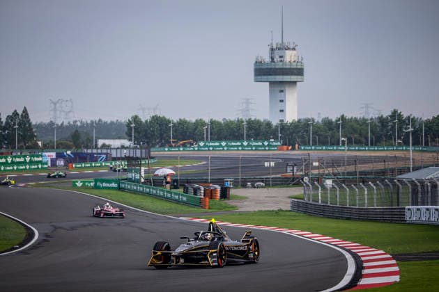 2026 FORMULA E SHANGHAI ePRIX 07 GUNTHER Maximilian (ger), DS Penske, DS E-Tense FE25, action during the Shanghai ePrix, 12th and 13th round of the 2025-26 ABB FIA Formula E World Championship, WM, Weltmeisterschaft on the Shanghai International Circuit from July 3 to 5, 2026 in Shanghai, China - ShanghaiChina  Copyright: xJULIENxDELFOSSEx