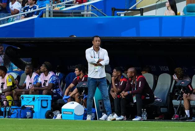 Bubista of Cape Verde watches on Argentina v Cape Verde, 2026 FIFA World Cup, WM, Weltmeisterschaft, Fussball Round of 32, Football, Miami Stadium, Miami, Florida, USA - 03 Jul 2026Miami Miami Stadium Florida (FL) United States of America  Copyright: xIsmaelxAdnan Shutterstockx 16975459az