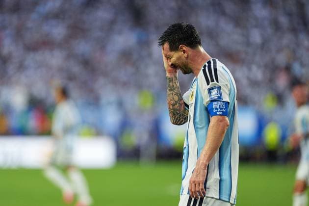 Lionel Messi of Argentina dejected after a missed chance Argentina v Cape Verde, 2026 FIFA World Cup, WM, Weltmeisterschaft, Fussball Round of 32, Football, Miami Stadium, Miami, Florida, USA - 03 Jul 2026Miami Miami Stadium Florida (FL) United States of America  Copyright: xIsmaelxAdnan Shutterstockx 16975459cq