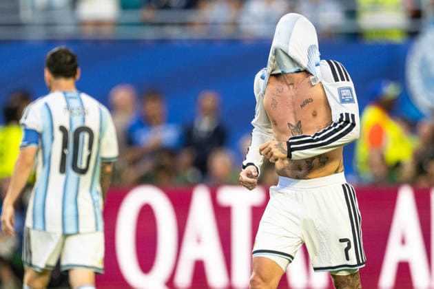 260704 Rodrigo De Paul of Argentina reacts during the FIFA World Cup, WM, Weltmeisterschaft, Fussball 2026 round of 32 football match between Argentina and Cabo Verde on July 4, 2026 in Miami. Photo: Jon Olav Nesvold BILDBYRAN COP 217 JE0139 fotboll football soccer fotball vm fotbolls-vm fotball-vm fotbolls-vm 2026 fifa world cup 2026 sextondelsfinal round of 32 23 bbeng *** July 4, 2026: Rodrigo De Paul of Argentina reacts during the FIFA World Cup 2026 Round of 32 soccer match between Argentina and Cape Verde on July 4, 2026 in Miami. Photo by Jon Olav Nesvold, BILDBYRAN COP 217 JE0139 soccer football fotball World Cup soccer World Cup 2026 FIFA World Cup 2026 round of 32 23 bbeng  Copyright: JONxOLAVxNESVOLD BB260704JE093