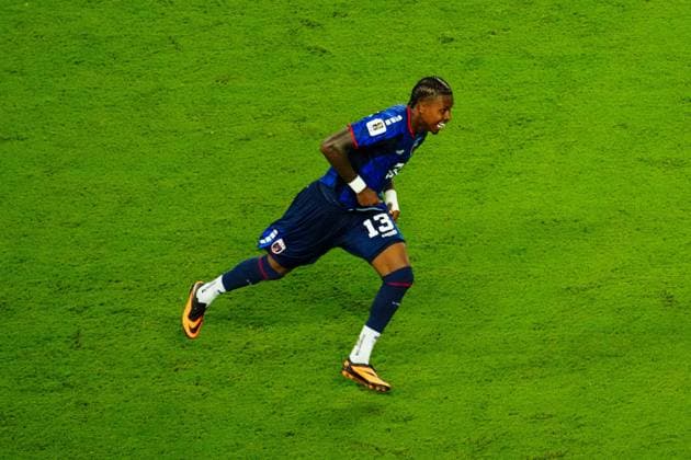 Sidny Lopes Cabral of Cape Verde celebrates his goal Argentina v Cape Verde, 2026 FIFA World Cup, WM, Weltmeisterschaft, Fussball Round of 32, Football, Miami Stadium, Miami, Florida, USA - 03 Jul 2026Miami Miami Stadium Florida (FL) United States of America  Copyright: xJavierxGarcia Shutterstockx 16975460cc