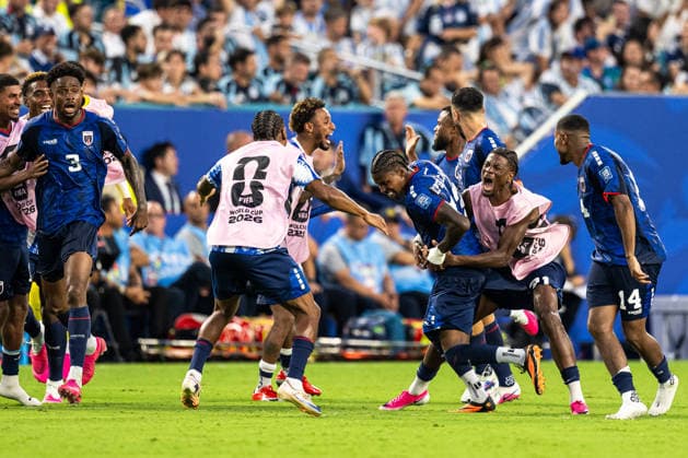 260704 Sidny Lopes Cabral of Cabo Verde celebrates after scoring 2-2 during the FIFA World Cup, WM, Weltmeisterschaft, Fussball 2026 round of 32 football match between Argentina and Cabo Verde on July 4, 2026 in Miami. Photo: Jon Olav Nesvold BILDBYRAN COP 217 JE0139 fotboll football soccer fotball vm fotbolls-vm fotball-vm fotbolls-vm 2026 fifa world cup 2026 sextondelsfinal round of 32 23 bbeng jubel *** July 4, 2026: Sidny Lopes Cabral of Cape Verde celebrates after scoring the second goal during the FIFA World Cup 2026 Round of 32 soccer match between Argentina and Cape Verde on July 4, 2026 in Miami. Photo by Jon Olav Nesvold. BILDBYRAN COP 217 JE0139 soccer football fotball World Cup soccer World Cup 2026 FIFA World Cup 2026 Round of 32 23 bbeng celebration  Copyright: JONxOLAVxNESVOLD BB260704JE103