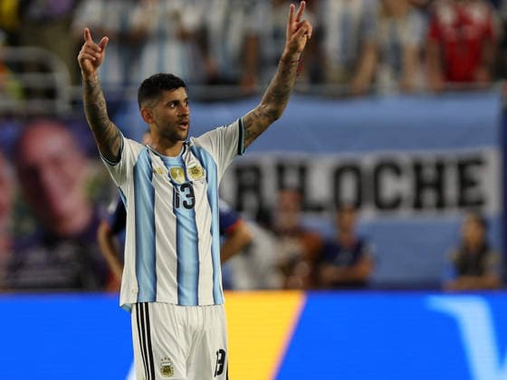 Cuti Romero. Argentina vs Cabo Verde. 16 avos de Final Copa del Mundo 2026 *** Cuti Romero: Argentina vs. Cape Verde, Round of 16, 2026 World Cup Copyright: xxx