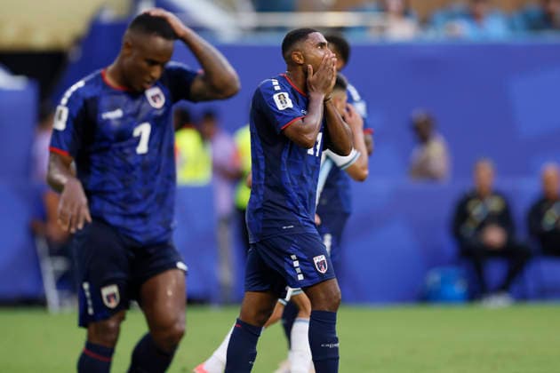 Argentina v Cabo Verde: Round of 32 - FIFA World Cup, WM, Weltmeisterschaft, Fussball 2026 Deroy Duarte of Cabo Verde look dejected during the FIFA World Cup 2026 Round Of 32 match between Argentina and Cabo Verde at Miami Stadium on July 3, 2026 in Miami Gardens, United States. Miami Gardens Miami Stadium FL United States Copyright: xAllstarxPicturexLibraryxLtdx