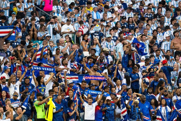 260704 during the FIFA World Cup, WM, Weltmeisterschaft, Fussball 2026 round of 32 football match between Argentina and Cabo Verde on July 4, 2026 in Miami. Photo: Jon Olav Nesvold BILDBYRAN COP 217 JE0139 fotboll football soccer fotball vm fotbolls-vm fotball-vm fotbolls-vm 2026 fifa world cup 2026 sextondelsfinal round of 32 23 bbeng *** July 4, 2026, during the FIFA World Cup 2026 Round of 32 soccer match between Argentina and Cape Verde, 2026 in Miami. Photo by Jon Olav Nesvold, BILDBYRAN COP 217 JE0139 soccer football fotball World Cup soccer World Cup 2026 FIFA World Cup 2026 round of 32 23 bbeng  Copyright: JONxOLAVxNESVOLD BB260704JE111