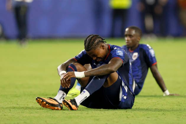 Argentina v Cabo Verde: Round of 32 - FIFA World Cup, WM, Weltmeisterschaft, Fussball 2026 Sidny Cabral of Cabo Verde looks dejected after the FIFA World Cup 2026 Round Of 32 match between Argentina and Cabo Verde at Miami Stadium on July 3, 2026 in Miami Gardens, United States. Miami Gardens Miami Stadium FL United States Copyright: xAllstarxPicturexLibraryxLtdx