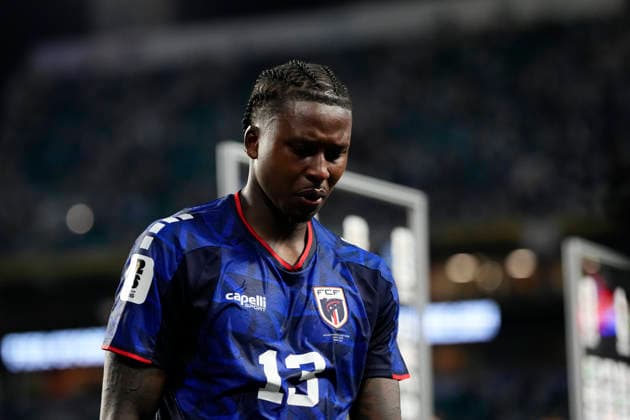 July 3, 2026, Miami Gardens, Florida, United States: Sidny Lopes Cabral of Cabo Verde looks on after the defeat during the FIFA World Cup, WM, Weltmeisterschaft, Fussball 2026 Round Of 32 match between Argentina and Cabo Verde at Miami Stadium on July 3, 2026 in Miami Gardens, United States. Argentina V Cabo Verde: Round Of 32 - FIFA World Cup 2026  - ZUMAa181 20260703_zaa_a181_100 Copyright: xJosexBretonx