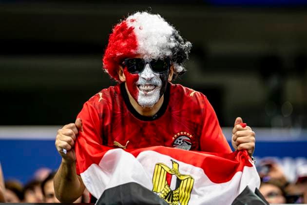 DALLAS - supporter of Egypt during the 2026 World Cup match between Australia and Egypt at Dallas Stadium on July 3, 2026, in Dallas, United States. (Photo by Stefan Koops EYE4IMAGES DeFodi Images) - *** A DALLAS supporter of Egypt during the 2026 World Cup match between Australia and Egypt at Dallas Stadium on July 3, 2026, in Dallas, United States. Photo by Stefan Koops, EYE4IMAGES, DeFodi Images