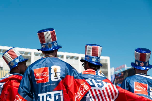 July 1, 2026, Santa Clara, California, USA: Fans before the World Cup 2026 Round of 32 soccer match between The United States and Bosnia and Herzegovina in Santa Clara, California, USA. World Cup 2026: RD 32: USA Vs Bosnia And Herzegovina FANS  - ZUMAk194 20260701_zsp_k194_052 Copyright: xKaixRiverxKanzerx