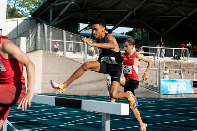 Cais Noah (Laufgemeinschaft Wehringen, 273, 3000m Hindernis Maenner), GER, Leichtathletik, Athletics, Deutsche Meisterschaften U18 U23, Wattenscheid, 03.07.2026, GER, Leichtathletik, Athletics, Deutsche Meisterschaften U18 U23, Wattenscheid, 03.07.2026 Wattenscheid *** Cais Noah Laufgemeinschaft Wehringen, 273, Men s 3000m Steepchase, GER, Track and Field, Athletics, German U18 and U23 Championships, Wattenscheid, July 3, 2026, GER, Track and Field, Athletics, German U18 and U23 Championships, Wattenscheid, July 3, 2026, Wattenscheid Copyright: xStefanxMayerx EP_SMR