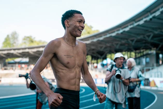 Cais Noah (Laufgemeinschaft Wehringen, 273, 3000m Hindernis Maenner), GER, Leichtathletik, Athletics, Deutsche Meisterschaften U18 U23, Wattenscheid, 03.07.2026, GER, Leichtathletik, Athletics, Deutsche Meisterschaften U18 U23, Wattenscheid, 03.07.2026 Wattenscheid *** Cais Noah Laufgemeinschaft Wehringen, 273, Men s 3000m Steepchase, GER, Track and Field, Athletics, German U18 and U23 Championships, Wattenscheid, July 3, 2026, GER, Track and Field, Athletics, German U18 and U23 Championships, Wattenscheid, July 3, 2026, Wattenscheid Copyright: xStefanxMayerx EP_SMR