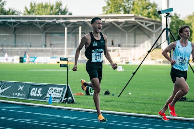 Cais Noah (Laufgemeinschaft Wehringen, 273, 3000m Hindernis Maenner), GER, Leichtathletik, Athletics, Deutsche Meisterschaften U18 U23, Wattenscheid, 03.07.2026, GER, Leichtathletik, Athletics, Deutsche Meisterschaften U18 U23, Wattenscheid, 03.07.2026 Wattenscheid *** Cais Noah Laufgemeinschaft Wehringen, 273, Men s 3000m Steeplechase, GER, Track and Field, Athletics, German U18 and U23 Championships, Wattenscheid, July 3, 2026, GER, Track and Field, Athletics, German U18 and U23 Championships, Wattenscheid, July 3, 2026, Wattenscheid Copyright: xStefanxMayerx EP_SMR