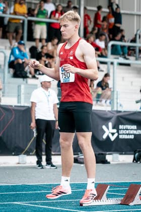Finke Thorben (SV Sigiltra Soegel, 750, 400m Maenner), GER, Leichtathletik, Athletics, Deutsche Meisterschaften U18 U23, Wattenscheid, 03.07.2026, GER, Leichtathletik, Athletics, Deutsche Meisterschaften U18 U23, Wattenscheid, 03.07.2026 Wattenscheid *** Finke Thorben SV Sigiltra Soegel, 750, Men s 400m, GER, Track and Field, Athletics, German U18 and U23 Championships, Wattenscheid, July 3, 2026, GER, Track and Field, Athletics, German U18 and U23 Championships, Wattenscheid, July 3, 2026, Wattenscheid Copyright: xStefanxMayerx EP_SMR