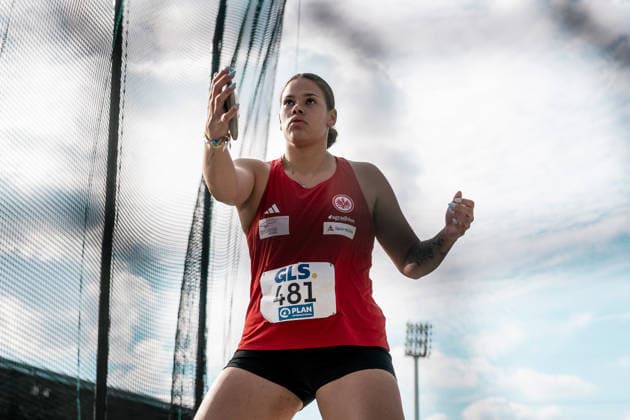 Brown Curly (Eintracht Frankfurt e.V., 481, Diskuswurf Frauen), GER, Leichtathletik, Athletics, Deutsche Meisterschaften U18 U23, Wattenscheid, 03.07.2026, GER, Leichtathletik, Athletics, Deutsche Meisterschaften U18 U23, Wattenscheid, 03.07.2026 Wattenscheid *** Brown Curly Eintracht Frankfurt e.V., 481, Women s Discus Throw, GER, Track and Field, Athletics, German U18 and U23 Championships, Wattenscheid, July 3, 2026, GER, Track and Field, Athletics, German U18 and U23 Championships, Wattenscheid, July 3, 2026, Wattenscheid Copyright: xStefanxMayerx EP_SMR