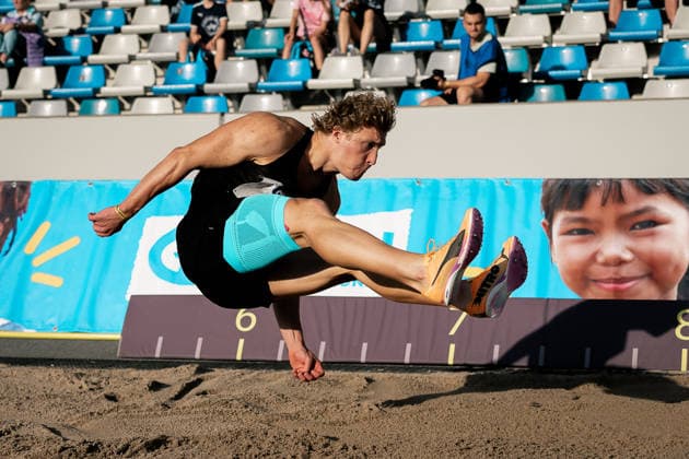 Fischer Noah Maximilian (TV Herbolzheim, 75, Weitsprung Maenner), GER, Leichtathletik, Athletics, Deutsche Meisterschaften U18 U23, Wattenscheid, 03.07.2026, GER, Leichtathletik, Athletics, Deutsche Meisterschaften U18 U23, Wattenscheid, 03.07.2026 Wattenscheid *** Noah Maximilian Fischer, TV Herbolzheim, 75, Men s Long Jump, GER, Track and Field, Athletics, German U18 and U23 Championships, Wattenscheid, July 3, 2026, GER, Track and Field, Athletics, German U18 and U23 Championships, Wattenscheid, July 3, 2026, Wattenscheid Copyright: xStefanxMayerx EP_SMR