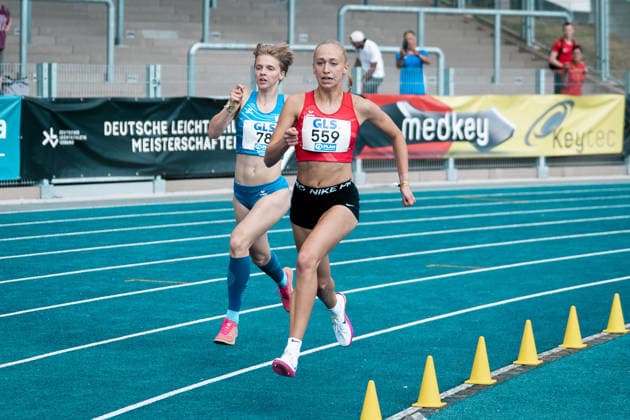 Petri Lisa (TSV Kirchhain, 559, 400m Frauen), GER, Leichtathletik, Athletics, Deutsche Meisterschaften U18 U23, Wattenscheid, 03.07.2026, GER, Leichtathletik, Athletics, Deutsche Meisterschaften U18 U23, Wattenscheid, 03.07.2026 Wattenscheid *** Petri Lisa TSV Kirchhain, 559, Women s 400m, GER, Track and Field, Athletics, German U18 and U23 Championships, Wattenscheid, July 3, 2026, GER, Track and Field, Athletics, German U18 and U23 Championships, Wattenscheid, July 3, 2026, Wattenscheid Copyright: xStefanxMayerx EP_SMR