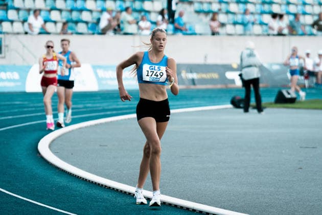 Wagener Grace (VfL Sindelfingen, 1749, 5000m Bahngehen), GER, Leichtathletik, Athletics, Deutsche Meisterschaften U18 U23, Wattenscheid, 03.07.2026, GER, Leichtathletik, Athletics, Deutsche Meisterschaften U18 U23, Wattenscheid, 03.07.2026 Wattenscheid *** Wagener Grace, VfL Sindelfingen, 1749, 5000m track race walk, GER, Track and Field, Athletics, German U18 and U23 Championships, Wattenscheid, July 3, 2026, GER, Track and Field, Athletics, German U18 and U23 Championships, Wattenscheid, July 3, 2026, Wattenscheid Copyright: xStefanxMayerx EP_SMR