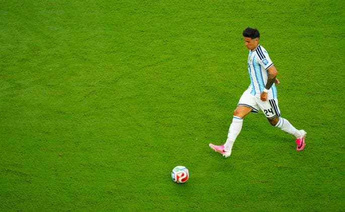 Enzo Fernandez of Argentina Argentina v Cape Verde, 2026 FIFA World Cup, WM, Weltmeisterschaft, Fussball Round of 32, Football, Miami Stadium, Miami, Florida, USA - 03 Jul 2026Miami Miami Stadium Florida (FL) United States of America  Copyright: xJavierxGarcia Shutterstockx 16975460fd