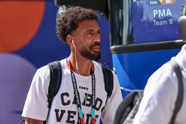 MIAMI GARDENS, FL - JULY 03: Vozinha 1 of Cape Verde is seen arriving for the FIFA World Cup, WM, Weltmeisterschaft, Fussball 2026 Round of 32 match between Argentina and Cabo Verde on July 03, 2026 at Miami Stadium, in Miami Gardens, Fla.(Photo by Chris Arjoon Icon Sportswire) SOCCER: JUL 03 FIFA World Cup 26 Round of 32 - Argentina v Cabo Verde EDITORIAL USE ONLY Icon26070300000007