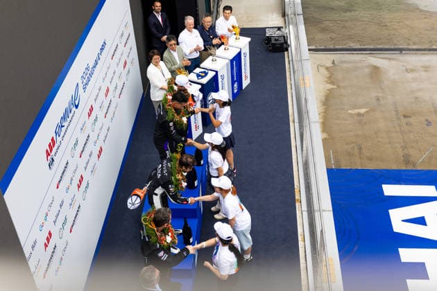 2026 FORMULA E SHANGHAI ePRIX DA COSTA Antonio Felix (prt), Jaguar TCS Racing, Jaguar I-Type 7, portrait DENNIS Jake (gbr), Andretti Formula E, Porsche 99X Electric, portrait WEHRLEIN Pascal (ger), Porsche Formula E Team, Porsche 99X Electric, portrait during the Shanghai ePrix, 12th and 13th round of the 2025-26 ABB FIA Formula E World Championship, WM, Weltmeisterschaft on the Shanghai International Circuit from July 3 to 5, 2026 in Shanghai, China - ShanghaiChina  Copyright: xDamienxDoumerguex