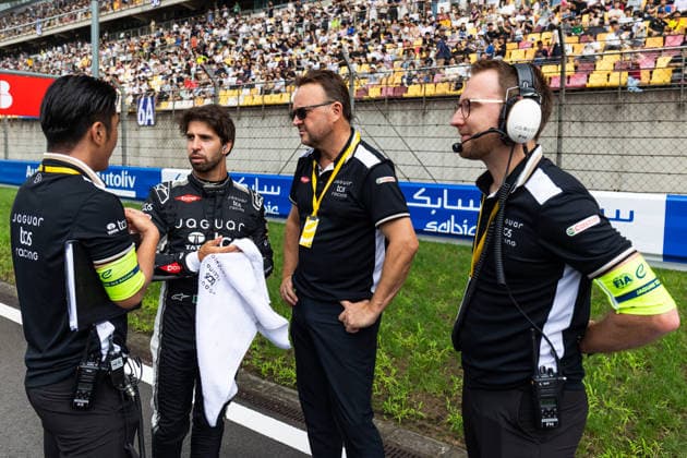 2026 FORMULA E SHANGHAI ePRIX DA COSTA Antonio Felix (prt), Jaguar TCS Racing, Jaguar I-Type 7, portrait grille de depart, starting grid, illustration, during the Shanghai ePrix, 12th and 13th round of the 2025-26 ABB FIA Formula E World Championship, WM, Weltmeisterschaft on the Shanghai International Circuit from July 3 to 5, 2026 in Shanghai, China - ShanghaiChina  Copyright: xDamienxDoumerguex