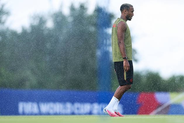 (260704) -- HOUSTON, July 4, 2026 -- Canada s Derek Cornelius attends a training session ahead of the round of 16 match between Canada and Morocco at the 2026 FIFA World Cup, WM, Weltmeisterschaft, Fussball in Houston, the United States, July 3, 2026. ) (SP)U.S.-HOUSTON-FOOTBALL-FIFA WORLD CUP-TRAINING-CANADA LixMing 