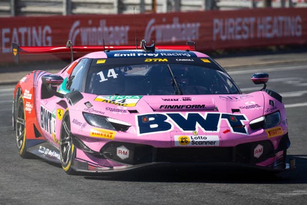 04.07.2026 - Motorsport - Rennwochenende Norisring Nürnberg 2026 - Internationales ADAC Norisring Speedweekend - DCDE - xdcxdex - DTM - Matteo Cairoli (Emil Frey Racing, Ferrari) *** July 4, 2026 Motorsport Race Weekend at the Norisring, Nuremberg 2026 International ADAC Norisring Speed Weekend DCDE xdcxdex DTM Matteo Cairoli Emil Frey Racing, Ferrari