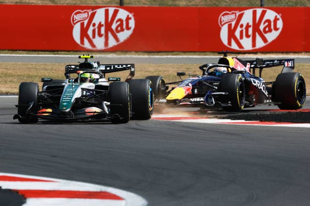 F1 - BRITISH GRAND PRIX 2026 01 NORRIS Lando (gbr), McLaren F1 Team MCL40, action and 03 VERSTAPPEN Max (nld), Red Bull Racing Ford RB22, action during the Formula 1 British Grand Prix 2026, 9th round of the 2026 Formula One World Championship, WM, Weltmeisterschaft from July 3 to 5, 2026 on the Silverstone Circuit, in Silverstone, United Kingdom - SilverstoneUnited Kingdom  Copyright: xDPPIx