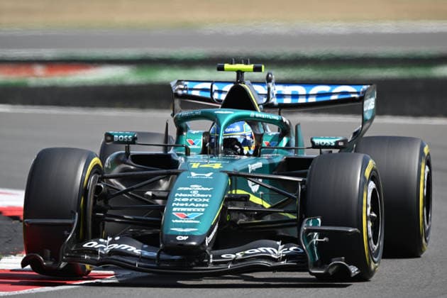 RECORD DATE NOT STATED 3rd July 2026; Silverstone Circuit, Northamptonshire, England; FIA Formula 1 2026 British F1 Grand Prix; Free Practice and Sprint Qualifying Day; Fernando Alonso of Aston Martin during the first free practice session (P1) SimonxWest