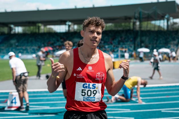 Fischer-Breiholz Owe (Koenigsteiner LV, 509, 400m Huerden Maenner), GER, Leichtathletik, Athletics, Deutsche Meisterschaften U18 U23, Wattenscheid, 04.07.2026, GER, Leichtathletik, Athletics, Deutsche Meisterschaften U18 U23, Wattenscheid, 04.07.2026 Wattenscheid *** Fischer Breiholz Owe Koenigsteiner LV, 509, Men s 400m Hurdles, GER, Track and Field, Athletics, German U18 and U23 Championships, Wattenscheid, July 4, 2026, GER, Track and Field, Athletics, German U18 and U23 Championships, Wattenscheid, July 4, 2026, Wattenscheid Copyright: xStefanxMayerx EP_SMR