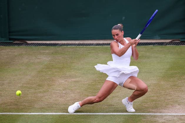 Marta Kostyuk (UKR), Damen Einzel, Ladies Singles Tennis - Wimbledon 2026 - Grand Slam ITF ATP, Tennis Herren WTA, Tennis Damen - AELTC - London - - Great Britain - 4 July 2026. *** Marta Kostyuk (UKR), Women s Singles, Wimbledon 2026 Grand Slam ITF ATP WTA AELTC London, Great Britain, July 4, 2026 Copyright: xJuergenxHasenkopfx