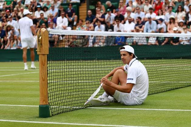 Zachary Svajda during his third round match Wimbledon Tennis Championships, Day 6, The All England Lawn Tennis and Croquet Club, London, UK - 04 Jul 2026London The All England Lawn Tennis and United Kingdom  Copyright: xKieranxMcManus Shutterstockx 16975553i