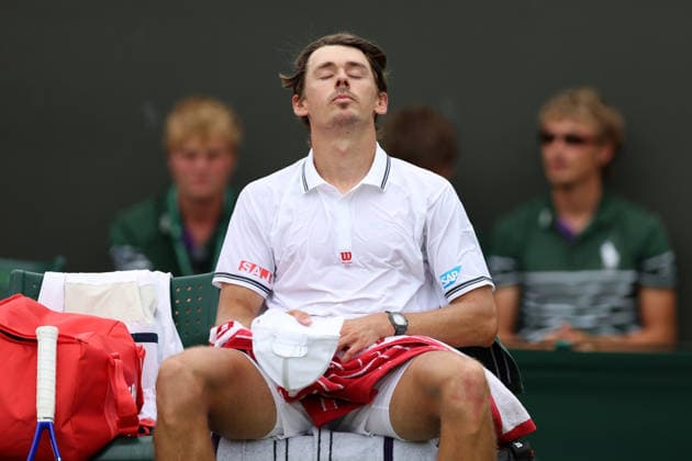 Alex De Minaur during his third round match Wimbledon Tennis Championships, Day 6, The All England Lawn Tennis and Croquet Club, London, UK - 04 Jul 2026London The All England Lawn Tennis and United Kingdom  Copyright: xKieranxMcManus Shutterstockx 16975553ac