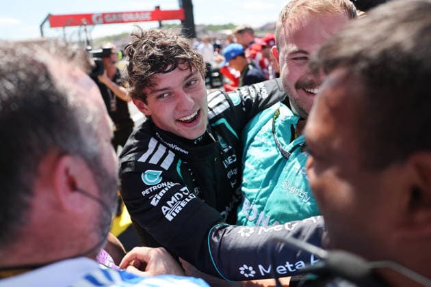 Sport Themen der Woche KW27 F1 British Grand Prix 2026 Sprint Andrea Kimi Antonelli of Mercedes after Sprint ahead of the Formula 1 British Grand Prix at Silverstone Circuit in Northampton, Great Britain on July 4, 2026. Northampton United Kingdom  Copyright: xJakubxPorzyckix originalFilename:porzycki-f1britis260704_npIN3.jpg
