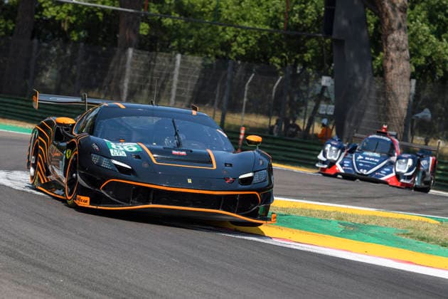 July 4, 2026, Imola, Bologna, Italy: GR RACING 86 (WAINWRIGHT, HANAFIN, JANSEN) at turn 15 during the Free Practice session of the 2026 ELMS 4 Hours of Imola at Enzo and Dino Ferrari circuit in Imola (Bologna, Italy), 4th round of European Le Mans Series 2026 season..Credit: ZUMA Press Motorsports 2026: ELMS 4 Hours Of Imola: FP  - ZUMAr158 20260704_aap_r158_002 Copyright: xRiccardoxRighettix