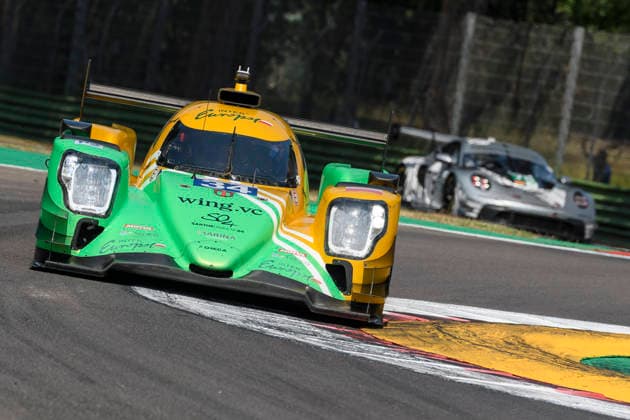 July 4, 2026, Imola, Bologna, Italy: INTER EUROPOL COMPETITION 34 (GARG, DE GERUS) at turn 15 during the Free Practice session of the 2026 ELMS 4 Hours of Imola at Enzo and Dino Ferrari circuit in Imola (Bologna, Italy), 4th round of European Le Mans Series 2026 season..Credit: ZUMA Press Motorsports 2026: ELMS 4 Hours Of Imola: FP  - ZUMAr158 20260704_aap_r158_009 Copyright: xRiccardoxRighettix