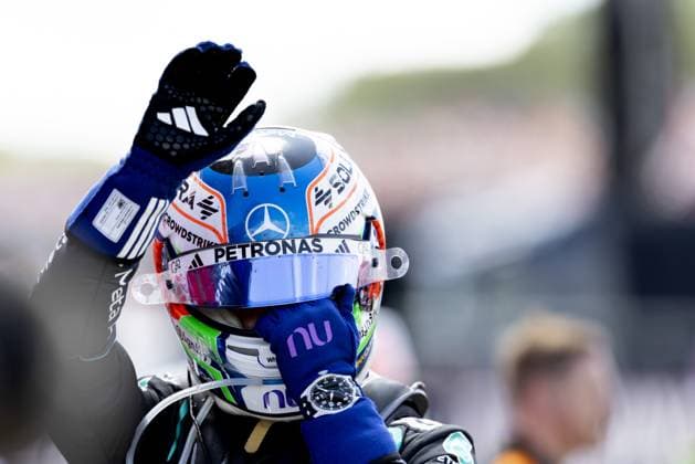 SILVERSTONE - Andrea Kimi Antonelli (Mercedes) after the sprint session of the Formula 1 British Grand Prix at the Silverstone race circuit. SANDER KONING ANP xVIxANPxSportx xxANPxIVx 562769311 originalFilename: 562769311.jpg