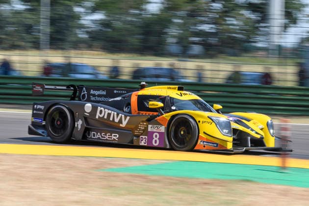 July 4, 2026, Imola, Bologna, Italy: TEAM VIRAGE 8 (STERN, QUINTARELLI, NOGALES) at turn 14 during the Free Practice session of the 2026 ELMS 4 Hours of Imola at Enzo and Dino Ferrari circuit in Imola (Bologna, Italy), 4th round of European Le Mans Series 2026 season..Credit: ZUMA Press Motorsports 2026: ELMS 4 Hours Of Imola: FP  - ZUMAr158 20260704_aap_r158_023 Copyright: xRiccardoxRighettix