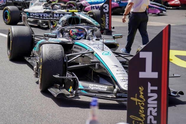 FORMULA ONE BRITISH GRAND PRIX 2026 Kimi Antonelli 12 (ITA) Mercedes in parc ferme after winning the Sprint Race during the Formula 1 Pirelli British Grand Prix 2026, 9th round of the 2026 Formula 1 World Championship, WM, Weltmeisterschaft from 3rd - 5th July, 2026 at the Silverstone Circuit, Silverstone, England. Credit: Robbie Hoad Every Second Media Editorial use only. All images are copyright Every Second Media Limited. No images may be reproduced without prior permission. Copyright: xIMAGO EveryxSecondxMediax ESM-2060-0286 RobbiexHoadx xEveryxSecondxMediax