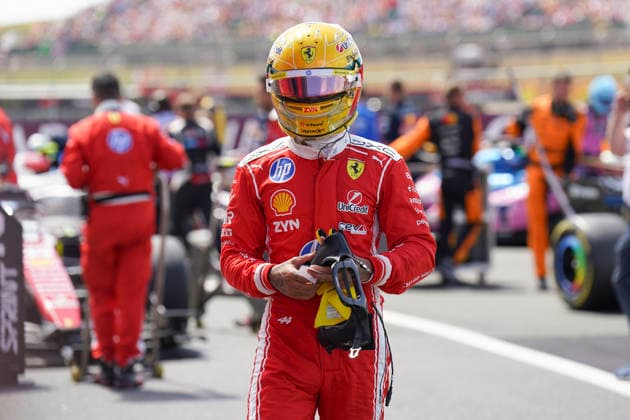 FORMULA ONE BRITISH GRAND PRIX 2026 Lewis Hamilton 44 (GBR) Ferrari in parc ferme after the Sprint Race during the Formula 1 Pirelli British Grand Prix 2026, 9th round of the 2026 Formula 1 World Championship, WM, Weltmeisterschaft from 3rd - 5th July, 2026 at the Silverstone Circuit, Silverstone, England. Credit: Robbie Hoad Every Second Media Editorial use only. All images are copyright Every Second Media Limited. No images may be reproduced without prior permission. Copyright: xIMAGO EveryxSecondxMediax ESM-2060-0302 RobbiexHoadx xEveryxSecondxMediax